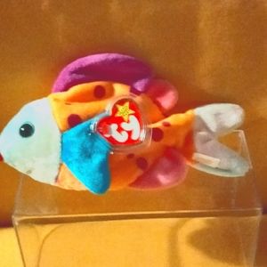 TY Beanie Baby Lips the fish